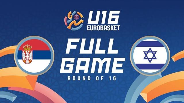 Round of 16 | Serbia v Israel | Full Basketball Game | FIBA U16 Women's EuroBasket 2025
