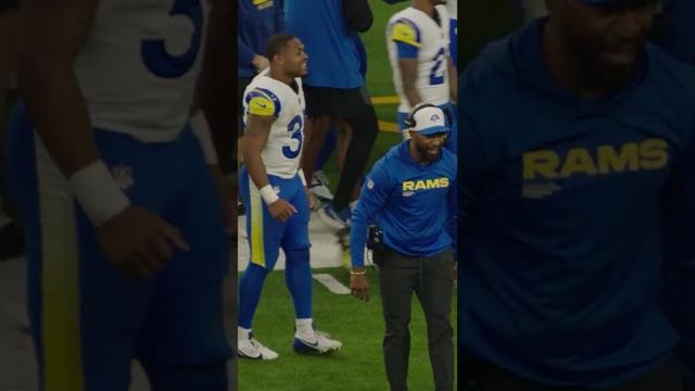 Jarquez Hunter brings the energy 😤  #nfl #rams #shorts