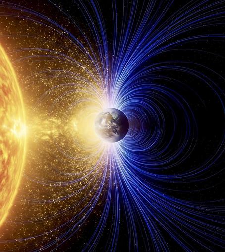 The full results by [Weijia Kuang] et al. were published in Science Advances, where the authors speculate that this high correlation between the geomagnetic dipole and oxygen levels as recorded in the Earth’s geological mineral record may be indicative of the Earth’s geological processes affecting the evolution of lifeforms in its biosphere.

<https://www.science.org/doi/10.1126/sciadv.adu8826>

As with any such correlation, one has to entertain the notion that said correlation might be spurious or indirectly related before assuming a strong causal link.

👾Here it is for example known already that the solar winds affect the Earth’s atmosphere and with it the geomagnetic field, as more intense solar winds increase the loss of oxygen into space, but this does not affect the strength of the geomagnetic field, just its shape. The question is thus whether there is a mechanism that would affect this field strength and consequently cause the loss of oxygen to the solar winds to spike.👾