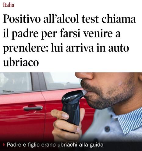 il titolo di giornale.