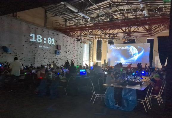 Party hall.