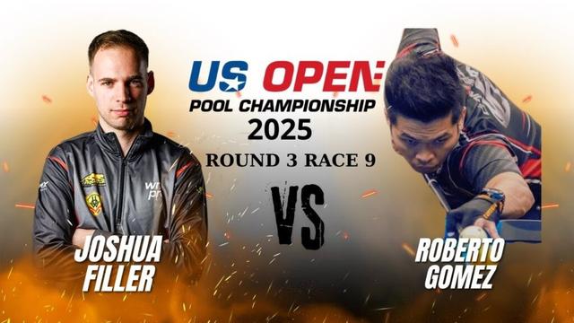 HIGHLIGHTS | Joshua Filler vs Roberto Gomez | 2025 US Open Pool  | ジョシュア・フィラー vs ロベルト・ゴメス ハイライト