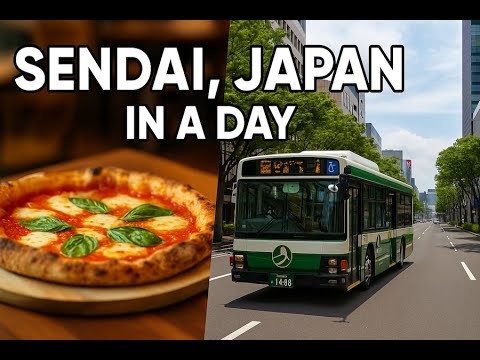 One Day in Sendai: Pizza, Loop Bus & City of Trees