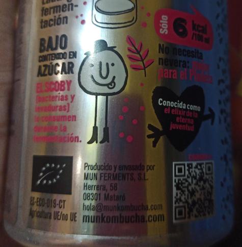 Llauna de Kombucha feta a Mataró