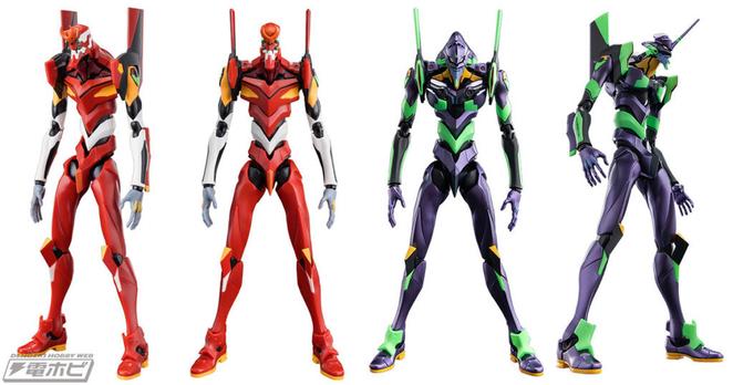 『ヱヴァンゲリヲン新劇場版』初号機と2号機が接着材不要・塗装不要のプラモデルキットで登場！豊富な武装と幅広い可動域で劇中シーンを再現!! - 電撃ホビーウェブ