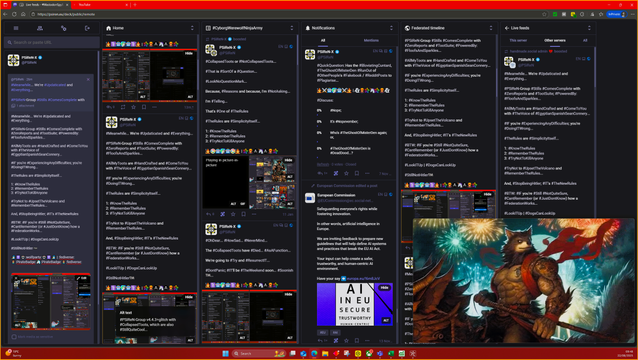 #CollapsedToots or #NotCollapsedToots... 

#That is #SortOf a #Question... 

#LookNoQuestionMark...