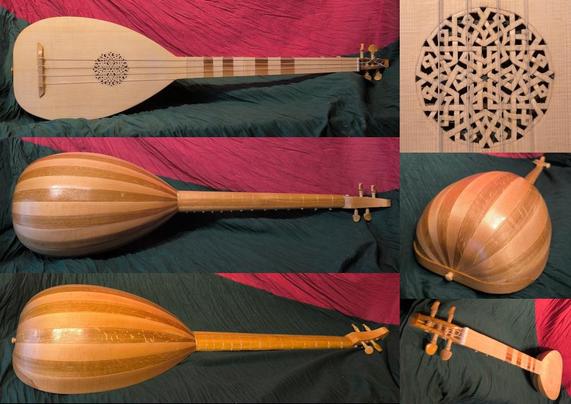 A colascione I completed yesterday.