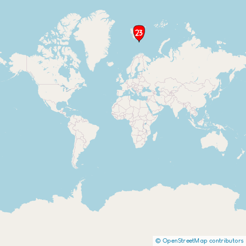 Visual representation of the location in this toot