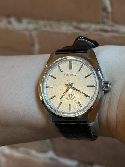 Wrist shot with the evening light.