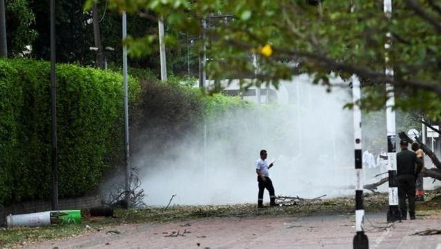 L'explosió d'un camió a aquest dijous prop d'una instal·lació militar s'atribueix a un grup dissident de les FARC (Reuters/Oswaldo Paez)