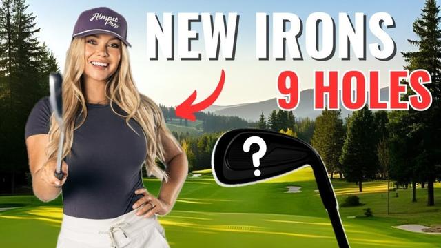 I Got New Irons! 9 Holes Just Me and YOU!