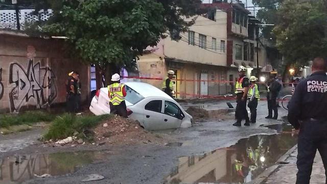 Socavon en Ecatepec