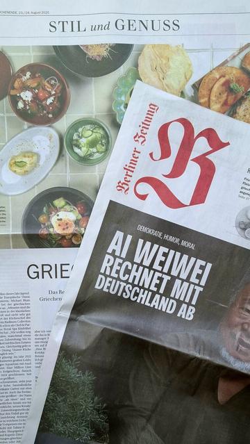 Titelseite der Berliner Zeitung