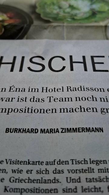 Autorenzeile mit meinem Namen