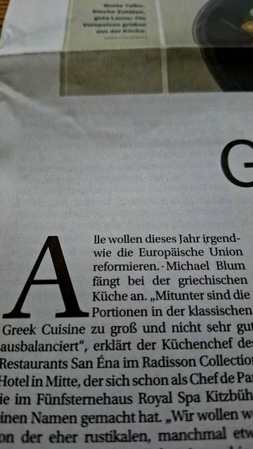 Einstiegssatz: "Alle wollen dieses Jahr irgendwie die Europäische Union reformieren"