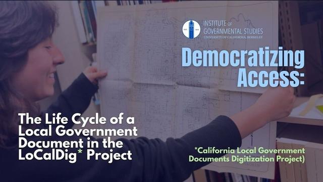 UC Berkeley video about the Institute of Governmental Studies