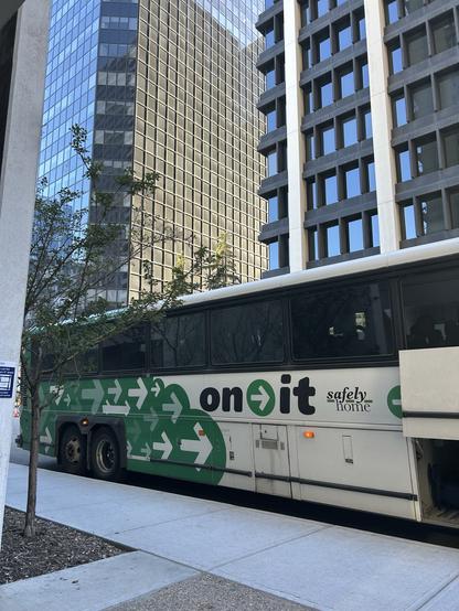 Catching the bus in Calgary - On It.