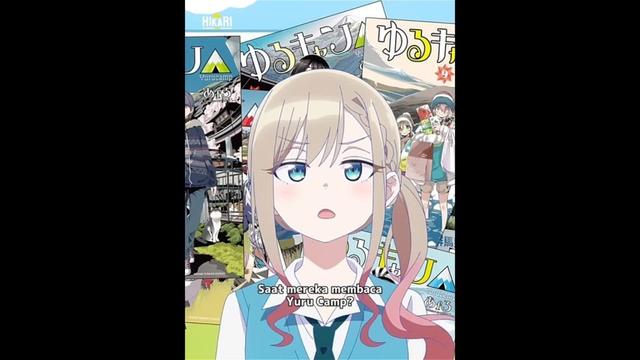 Naik gunung karna Yuri Camp #anime #badgirl #ばっどがーる #animesubindo #animemoments