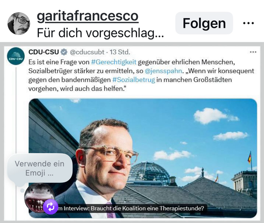 CDU csu Spahn hetzt