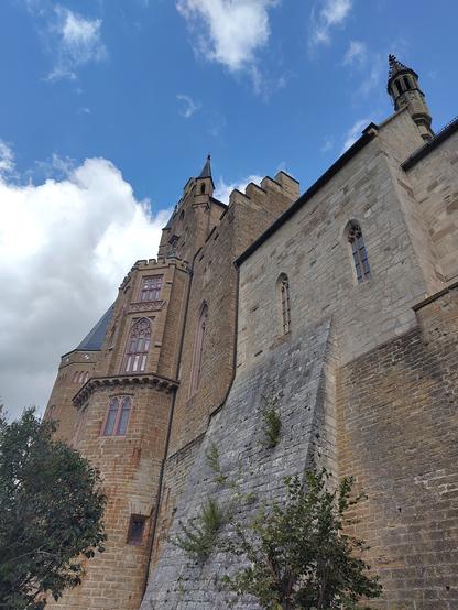 Foto Burg Hohenzollern 
Nahaufnahme