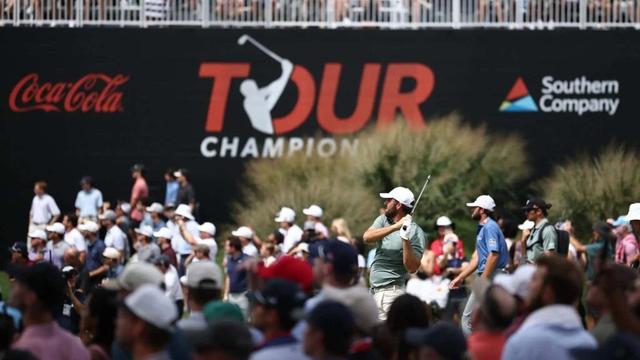 All Heart: Volunteer At The Tour Championship Doesn't Care About Golf Carts Or People, He's Going To Leave It All On The Course To Mark Tommy Fleetwood's Drive