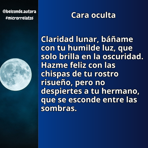 Imagen de luna llena acompañada del texto que figura en la entrada.