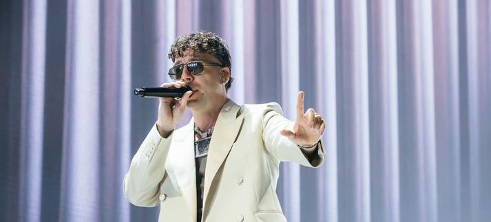 Quevedo durante uno de sus conciertos en Mexico. / Medios y Media