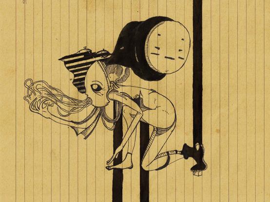 ink drawing