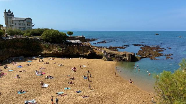 Strand in Biarritz