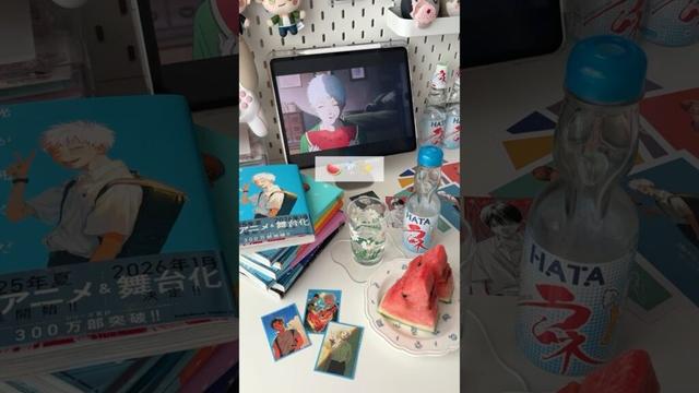 社会人オタクの夏休み🎐🍉⟡꙳｜漫画とアニメで過ごす夏𓂃𓈒𓏸