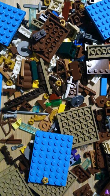 Des pièces Lego en vrac