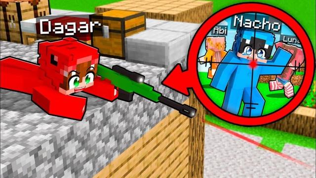 Me Convertí en un FRANCOTIRADOR SECRETO en Minecraft!