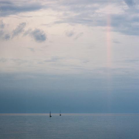2 Segelschiffe auf der Ostsee