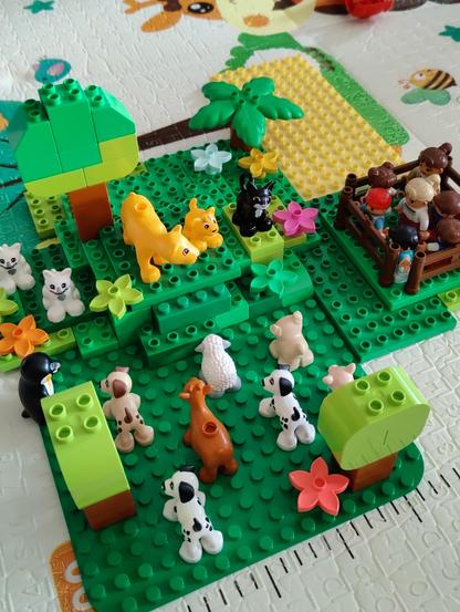 Lego animals gather to decide about the fate of humanity.