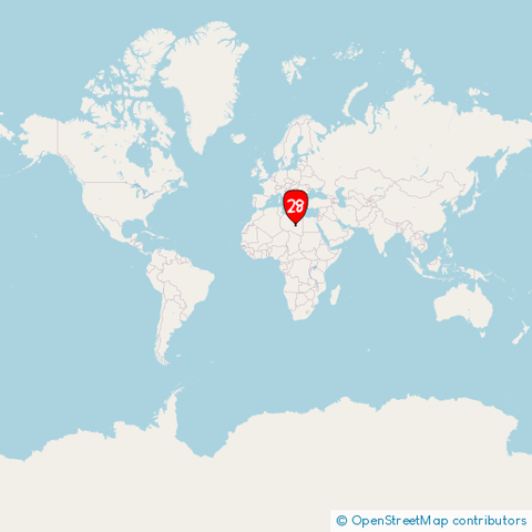 Visual representation of the location in this toot