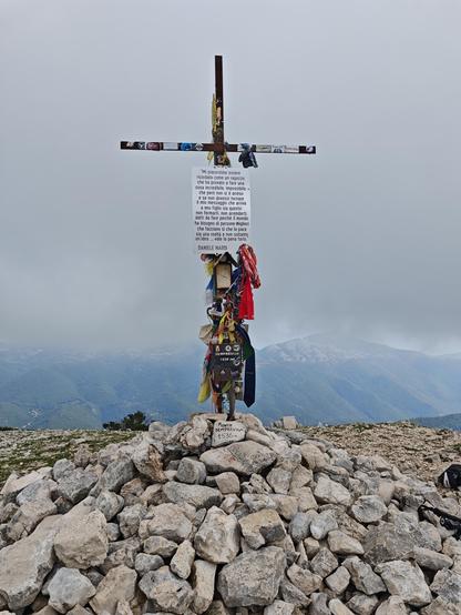 Cima del semprevisa dedicata a Daniele Nardi