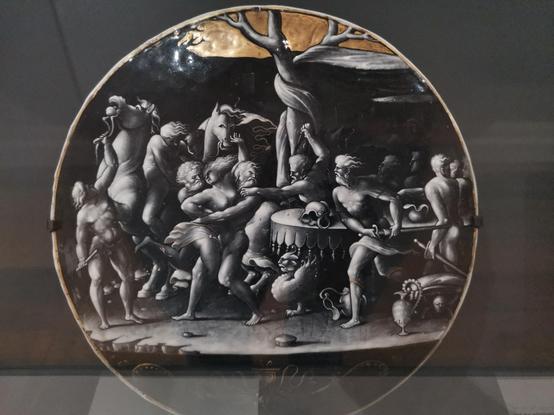 Leonard Limosin - Le combat des centaures et des Lapithes aux noces d'Hypodamie