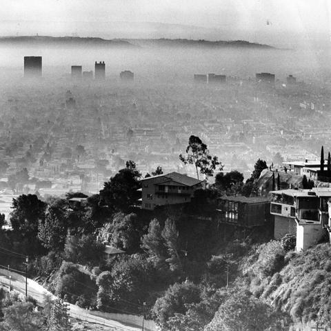 Los Angeles in 1964, as seen in “Clearing the Air: The War on Smog” on “American Experience.” It is one of only three documentaries the series is scheduled to present this season, after federal funding cuts.