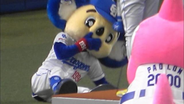 2025.08.27 ドアラデー 大野雄大に「かわいかった」と言われツボるドアラ