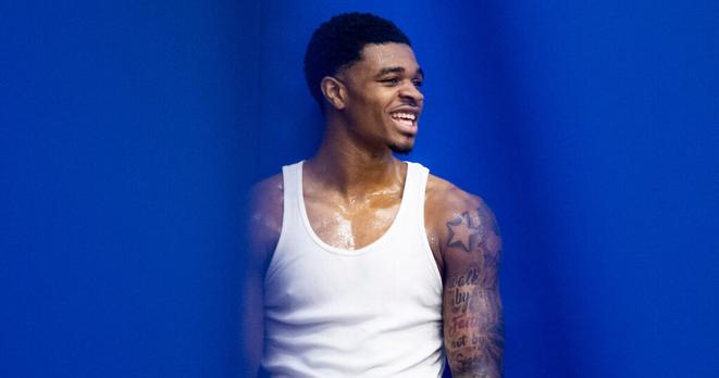 Kentucky defense at spring practice, via Aaron Perkins, KSR