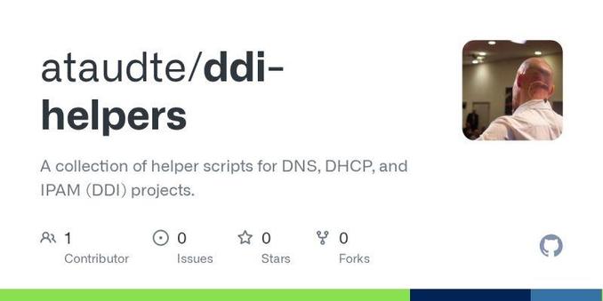 https://github.com/ataudte/ddi-helpers