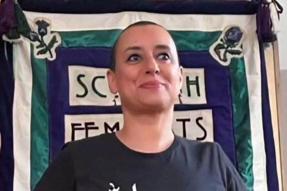 La activista feminista marroquí Ibtissam Betty Lachgar ()