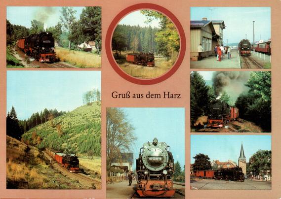 Gruß aus dem Harz - Harzquerbahn
