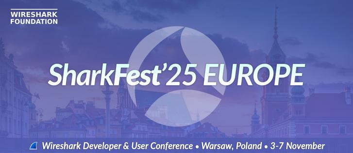 SharkFest'25 EUROPE Banner.