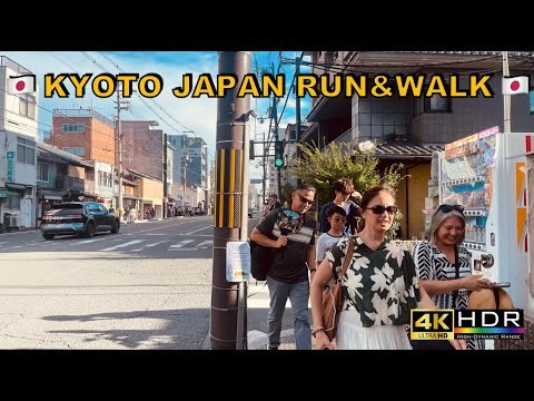[4K] Kyoto Run&Walk 🇯🇵/Higashiyama/3Nensaka/Japan/Walking