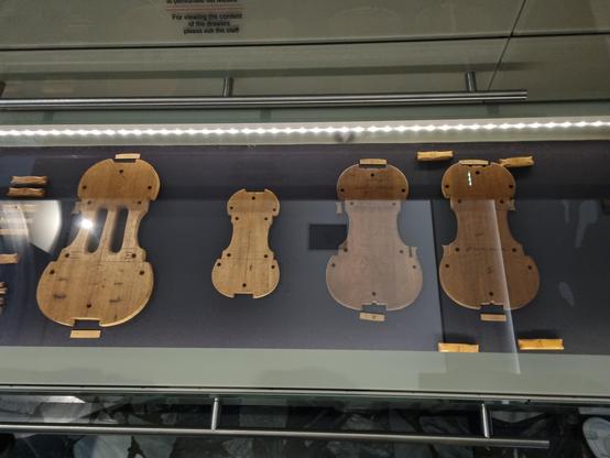 Historische Schablonen von Stradivari