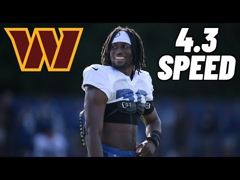 Washington Commanders Sign Athletic FREAKS Darius Rush & Donovan Edwards
