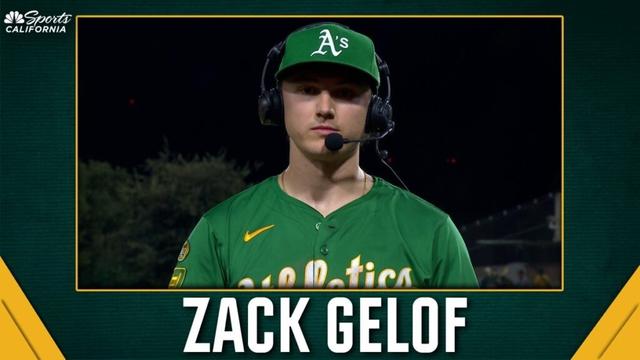 Zack Gelof reflects on ‘awesome’ first homer of Athletics season – NBC Sports Bay Area & California