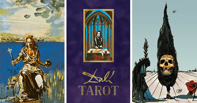 Dalí y el arte de las ilustraciones en el Tarot